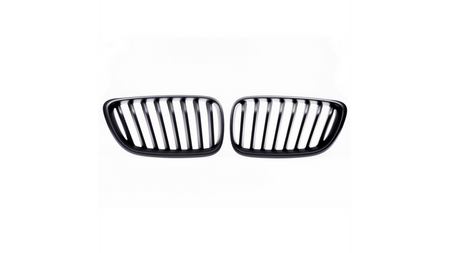 Grill sportowy pojedyncze żeberka Matt Black BMW 2 F22 F23 2013-2021