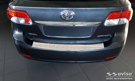Nakładka na zderzak tylny Toyota Avensis Mk 3 Kombi (Stal)