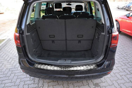 Nakładka na zderzak tylny SEAT ALHAMBRA 2 (Stal)