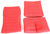 Fotel sportowy LOW MAX K608 Welur Bride Red