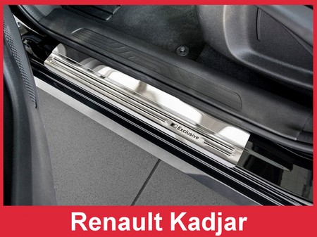 Nakładki progowe RENAULT KADJAR (Stal)
