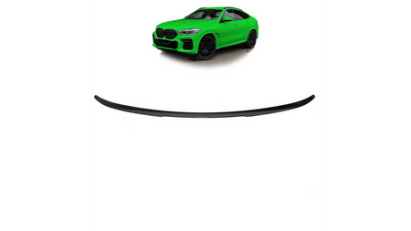 Lotka Lip Spoiler Gloss Black BMW X6 G06 2019-obecnie