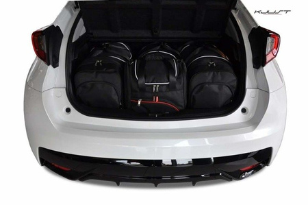 HONDA CIVIC HATCHBACK 2012-2017 TORBY DO BAGAŻNIKA 4 SZT