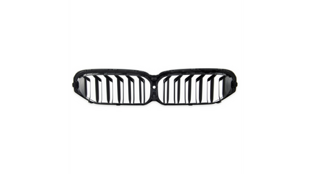 Grill sportowy podwójne żeberka Gloss Black BMW 5 G30 F90 G31 Facelift 2020-obecnie