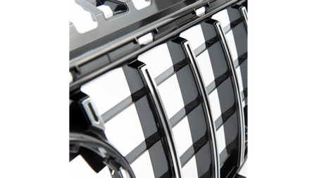 Grill sportowy GT Chrome & Black z PDC+Camera MERCEDES CLA C118 X118 2019-obecnie