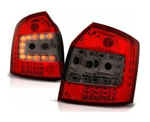 Lampy diodowe Audi A4 B6 01-04 avant red smoke led
