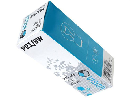 Żarówka VISION P21/5W 12V 21/5W BAY15d E4