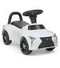 JEŹDZIK PCHACZ POJAZD BIAŁY PODNÓŻEK PEDAŁ GAZU DŹWIĘKI UCHWYT NA BATERIE DO ZABAWY JAZDY DLA DZIECI