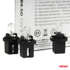Żarówki halogenowe T5 B8.5D 12V BAX1.2W 10szt. AMIO-03371