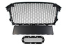 GRILL AUDI A4 B8 RS-STYLE BRIGHT BLACK (12-15)