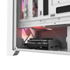 Obudowa komputerowa Darkflash DRX70 MESH (biała) + 4 wentylatory RGB