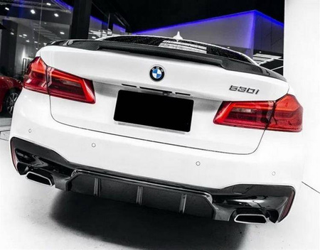 DYFUZOR TYLNY BMW G30 G31 17- M5 DESIGN BLACK GLOS