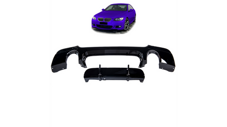 Tylny dyfuzor Gloss Black BMW 3 E92 E93 2006-2013