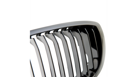 Grill sportowy pojedyncze żeberka Gloss Black BMW 3 E46 Facelift 2003-2006