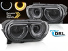 Lampy Przednie Do DODGE CHALLENGER 2008–2014 black
