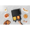 FRYTKOWNICA BEZTŁUSZCZOWA AIRFRYER 9L 2500W DWIE KOMORY +LCD KD4180