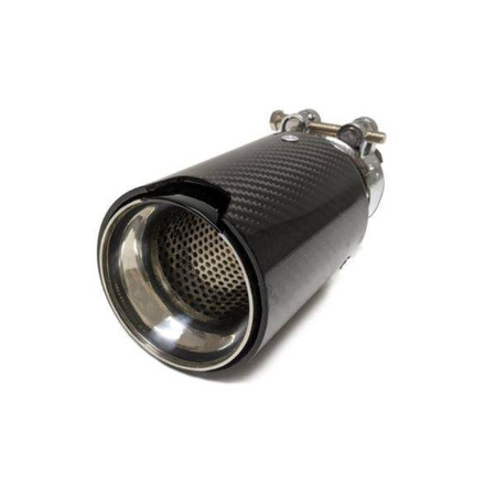 KONCÓWKA BMW CARBON FI 90 MM IN 63MM NO LOGO
