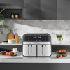FRYTKOWNICA BEZTŁUSZCZOWA AIRFRYER 9L 2500W DWIE KOMORY +LCD KD4180