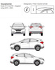 Bagażnik dachowy CRUZ AIRO FUSE DARK Honda HR-V 15-21