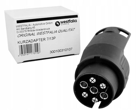 Adapter do haka zasilania przyczepy 7/13 WESTFALIA