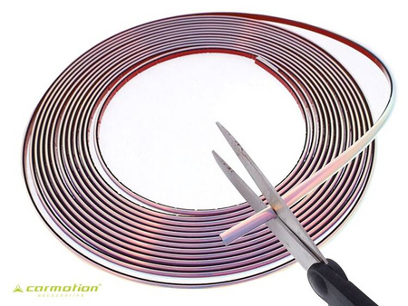 Listwa dekoracyjna, rainbow, 9 mm x 8 m