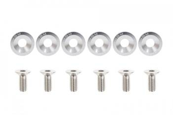 Śrubki ozdobne M8x1.25 15mm JDM Silver