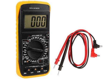 Miernik cyfrowy z LCD, duży