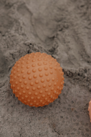 Duża piłka sensoryczna Find that Hippo 20 cm - Pomarańczowa