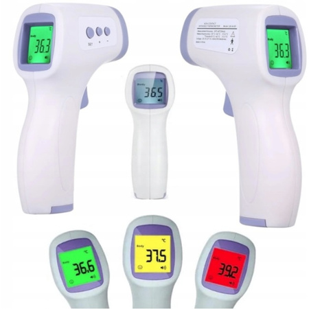 TERMOMETR BEZDOTYKOWY NA PODCZERWIEŃ LEKARSKI