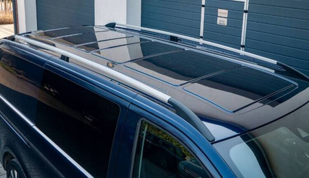 Relingi dachowe bagażnik do VW VOLKSWAGEN CADDY 2003-2020 SHORT | CHROM