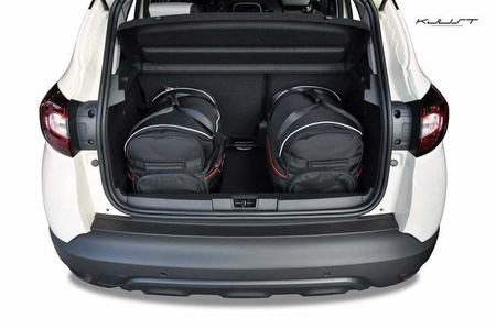 RENAULT CAPTUR 2013-2019 TORBY DO BAGAŻNIKA 3 SZT