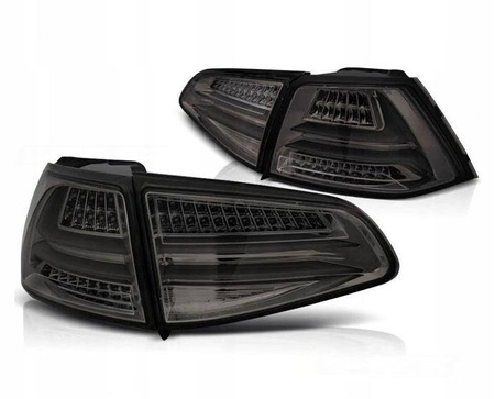 Lampy tylne diodowe VW GOLF VII 7 13- SMOKE LED BA