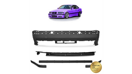 Tylny zderzak sport zestaw z dyfuzorem  BMW 3 (E36) Coupe Sedan Touring Cabrio 1990-2000
