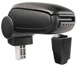 Podłokietnik dedykowany eko-skóra Peugeot 206