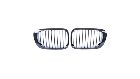 Grill sportowy pojedyncze żeberka Gloss Black BMW 3 E46 przed liftem 1999-2003