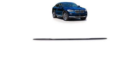 Lotka Lip Spoiler Gloss Black BMW X4 G02 2018-obecnie