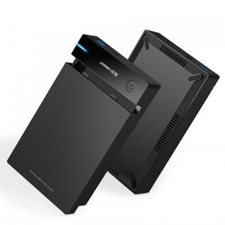 Obudowa zewnętrzna dysku HDD 3,5" UGREEN SATA USB 3.0  US222 (czarna)