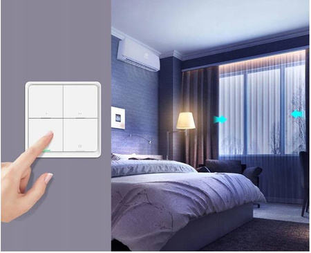 Pilot przycisk sceny TUYA ZigBee 4 kanały 12 SCEN