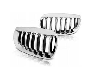 Grill, nerki BMW X3 E83 04-06 atrapa CHROME