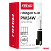 Żarówka halogenowa PW24W WP3.3x14.5-3 24W 12V AMIO-04409
