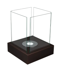 Biokominek wolnostojący Sunset Garden Brąz