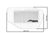 Wkładka SIMOTA OH004 306X181mm