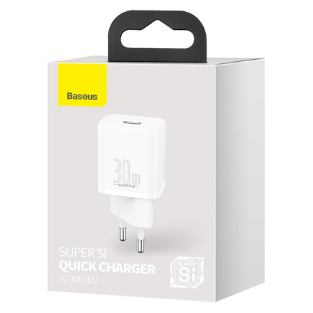 Ładowarka sieciowa Baseus Super Si Quick Charger 1C 30W biała