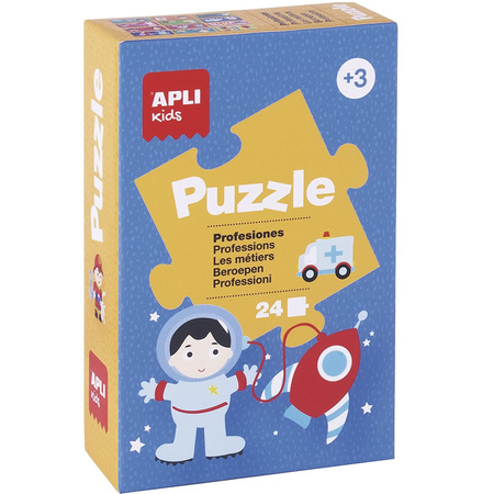 Zestaw puzzli edukacyjnych Apli Kids 6 szt.