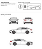 Bagażnik dachowy stalowy Cruz Audi A6 C8 sedan