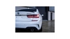 Splittery boczne tylnego zderzaka Vent Gloss Black BMW 3 G20 G21 przed liftem 2019-obecnie