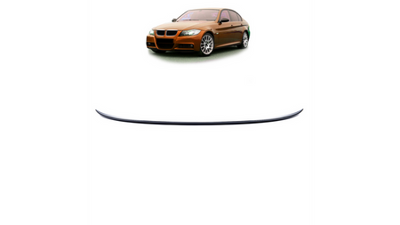 Lotka Lip Spoiler Gloss Black BMW 3 E90 2004-2011