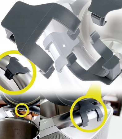 UCHWYT NA POKRYWĘ GARNKA KLIPS MOCOWANIE DO ROBOTA KUCHENNEGO MULTICOOKERA