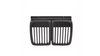 Grill sportowy pojedyncze żeberka Matt Black BMW 3 E30 1987-1994