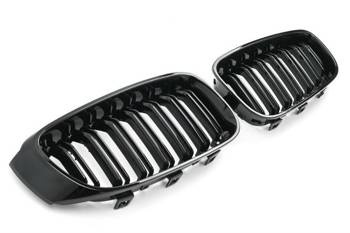 GRILL (NERKI) BMW F34 13- M-OPTIK CZARNY MATT